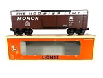 6-19289 Gauge Lionel 6464-197 Monon Hoosier Line Box Car. Fixed Price $19.95.