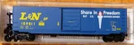 Micro-trains Line #77130 Louisville & Nashville 50' Standard Boxcar #109811. Fixed Price $20.39.