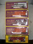 Mth O Gauge Railking Prr Pennsylvania 5 Car Freight Set. Fixed Price $69.99.