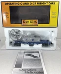 Mth Railking 30-7940 Nasa Flatcar Operating Helicopter New O27 Gauge #141403. Fixed Price $80.99.