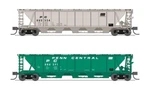 Broadway Limited Penn Central H32 Covered Hopper #7257 (variety 2-PACK). Fixed Price $39.95.