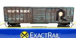 Ho Exactrail EE-1604-2 Evans 5277 Sgl Door Box Car Rock Island 300669 Weathered. Fixed Price $79.99.