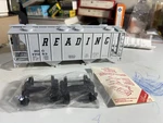 Weaver Ultra Line Reading PS-2 34 Covered Hopper #77053 Scale Nos W/box. Fixed Price $60.00.