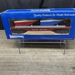 Industrial Rail IDMU7002 Gauge Union Pacific Flatcar With Boats #50055. Fixed Price $29.99.