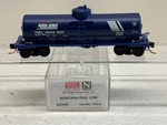 Scale Micro Trains Mtl 65390 Montana Rail Link Mrl 100016 Tank Car. Fixed Price $32.50.