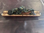 Mth Premier 60 Flat Car W/caterpillar 140H Military Grader On Lowboy O-scale. Fixed Price $134.99.