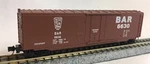 Micro Trains Ps 50' Plug Door Boxcar Bangor & Aroostook Bar #6630 038 140. Fixed Price $13.98.