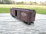 Blackstone Valley Railroad 40 Box Car Ho Scale Assembled. Fixed Price $12.00.