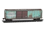 Penn Central Ex-nyc 50' Box Car Weathered Micro-trains Mtl 034 44 510 Scale. Fixed Price $35.95.