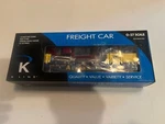 K-line K661-1011 Alaska Flat Car W/98 Pickup Truck & Painted Figures O-27 Scale. Fixed Price $27.99.