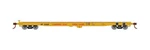 Ho-gauge Athearn Union Pacific 60' Flat Car #52009. Fixed Price $39.99.