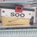 Athearn Ho Soo Line Caboose 5370 White/red/black Analog Transportation. Fixed Price $13.95.