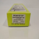ERM-100U Ho Pc&f 62'10" Insulated Box Car Undecorated Kit Eel River Models. Fixed Price $24.95.