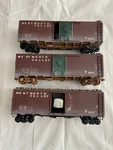 Ho Tid Brass/blue Wentworth Wagon Top Boxcar (sold All Together). Fixed Price $47.27.