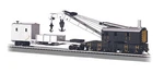 Bachmann 16149 250-TON Steam Crane & Boom Tender Painted Unlettered Ho Scale. Fixed Price $64.99.