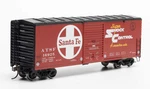 Athearn 69433 Ho 40' Modern Box Car Santa Fe Atsf #16925. Fixed Price $34.99.