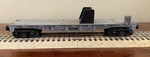 Mth Transportation Company 1961 Flat Car Model Railroad Toy Train. Fixed Price $15.99.
