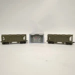 186-0109 Kato St. Louis Southwestern Cotton Belt Covered Hopper 2 Car Set Ssw. Fixed Price $40.80.