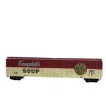Vtg Tyco Ho Scale Campbells Soup Double Door Boxcar #50196 Train 8.5. Fixed Price $9.34.
