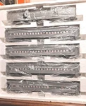 Williams Gauge 3-RAIL New York Central Madison 80' Passenger Car Set Vg/bx. Fixed Price $150.00.