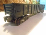 Lionel Vintage Scale New York Central Black Gondola Nyc 6462 5-161-5. Fixed Price $6.00.