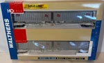 Walthers 932-23926 Ho Scale Southern Flexi-van Flat Car, Trailer Pk Set. Fixed Price $92.65.