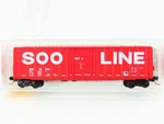 Scale Micro-trains Mtl 27260 Soo Line 50' Plug Door Box Car #19369. Fixed Price $29.95.