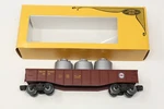 Gauge Lionel 6-9370 Long Gondola W/ Load Seaboard Coast Line Red. Fixed Price $24.90.