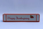 Jacksonville 485025 Scale "vs" Thanksgiving 48' High Cube Container. Fixed Price $24.69.