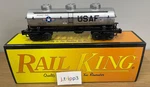 Mth Railking 30-73540 Usaf Air Force Rocket Fuel 3-DOME Tank Car Gauge Train. Fixed Price $64.95.