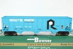 Bowser Executive Scale Ri Route Rock Island 100 Ton Hopper Car Nib. Fixed Price $34.00.