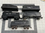 Marx Gauge Model Train Tenders Mixed Lot For Parts Repair 111502. Fixed Price $15.00.