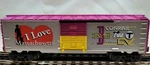 Lionel Gauge 6-19951 "i Love Massachusetts" Box Car. Fixed Price $25.50.