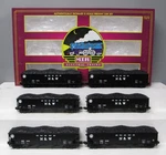 Mth 20-97062 Gauge Norfolk & Western 4-BAY Hopper With Coal Load 6-CAR Set Nib. Fixed Price $290.99.
