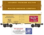 Rmt 86192 Walter's Beer Woodside Reefer. Fixed Price $37.91.
