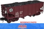 Atlas 3007105-2 Santa Fe 55-TON Fishbelly Hopper Car Die-cast O-gauge Nib. Fixed Price $59.99.