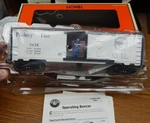 Lionel 6-26806 Pillsbury Operating Box Car Nib Gauge Lqqk. Fixed Price $50.00.