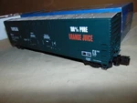 Atlas 6505-1 Tropicana Oj 53' Double Plug Boxcar Rail +box- Nice & Clean. Fixed Price $50.00.