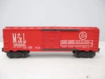 Lionel 6464525 Minneapolis Louis Boxcar Red Postwar Gauge X7751. Fixed Price $29.00.