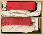 New Ho Accurail Of Orange Box Car Kits - 3282 Material & 4282 Tool. Fixed Price $32.00.