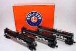 Lionel 6-19639 Gauge Gatx Tank Pack W/ End-of-train Device. Fixed Price $379.95.