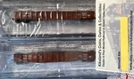 Bluford Runner Lot Of Cb&q Burlington Lightly Dented 52' Mill Gondolas -new!. Fixed Price $65.00.
