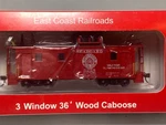 East Coast Railroads Sal Wood Caboose #5228 New Hope Valley Ry Ltd Ed - Nib!. Fixed Price $49.95.