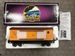 + Mth Gauge Tinplate Orange / Brown No. 814 Box Car Lnib 10-3003 *h. Fixed Price $150.00.