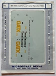 Microscale Ho Decal-gatx Tank Trainer Car 1993+ #MC-4005. Fixed Price $5.50.