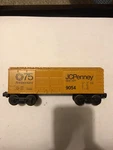 Lionel 6-9054 75TH Anniversary Jc Penny Boxcar, Scale, Blt 1-77 Railroad. Fixed Price $29.95.