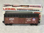 Lionel 6-9419 Gauge Famous American Railroad Union Pacific Boxcar New Open. Fixed Price $22.00.