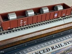 Union Pacific- 52 Ft Mill Gondola W/ 4 Steel Coil Load -ho Scale Rtr New. Fixed Price $65.95.