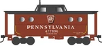Bowser 43403 Ho Scale Prr N5C Caboose Cabin Pennsylvania Shadow Key Sw 47789. Fixed Price $33.99.