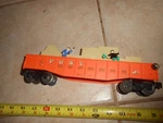O/O-27 Lionel 26972 Pony Express Cop & Robber Chase Gondola.. Fixed Price $20.00.
